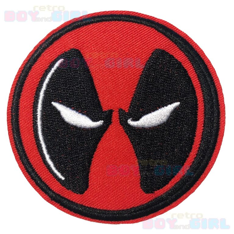 Parche Deadpool Masacre Bordado Patch Iron Head Transfer (7,5 cm aprox)