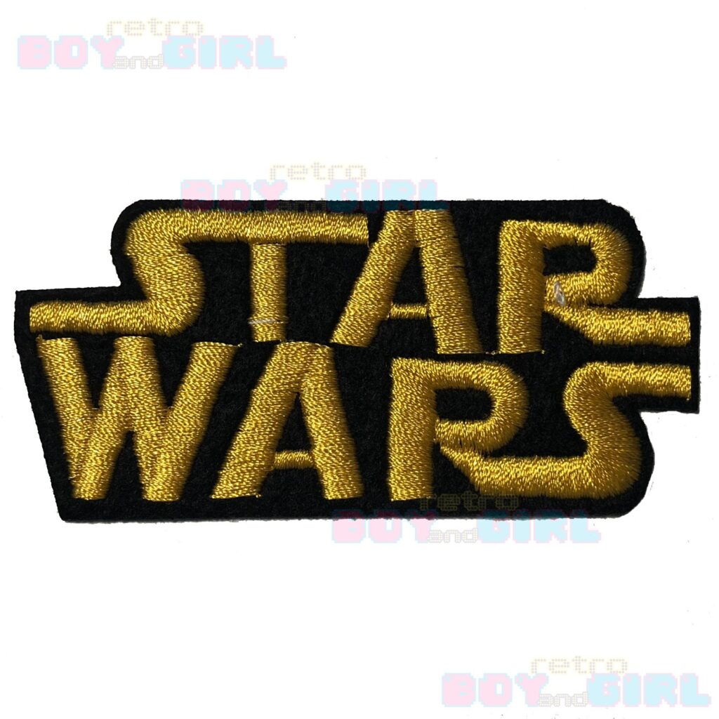 Parche Ropa Star Wars Bordado Patch Iron Head Transfer (18,5cm X 4cm aprox)